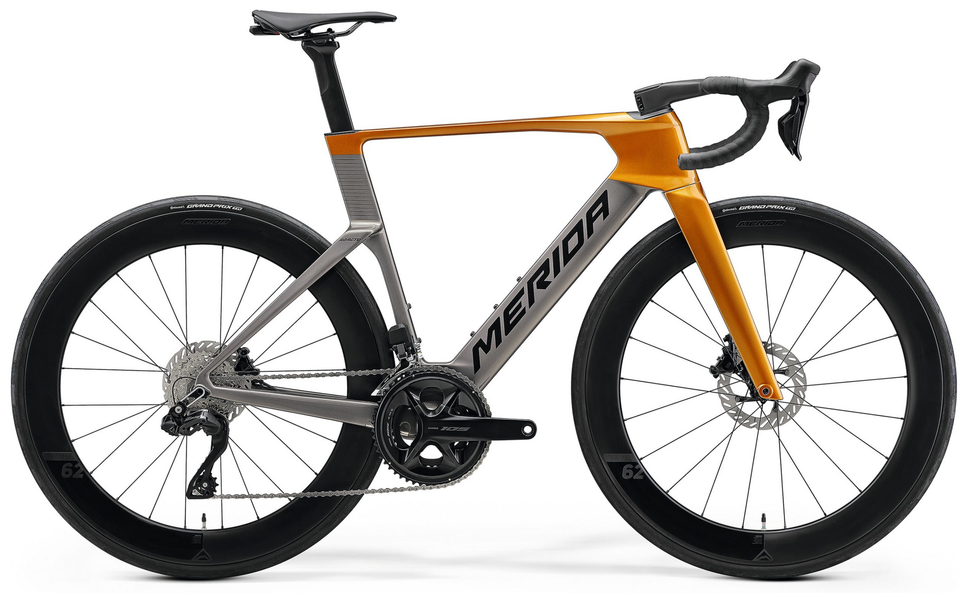 MERIDA - REACTO Limited - Carbon Aero Rennrad - Neu